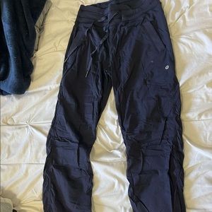 Navy Lululemon Studio Joggers